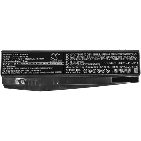 Baterie laptop compatibila COM 11,1 V pentru laptop Clevo N850BAT-6 [1]