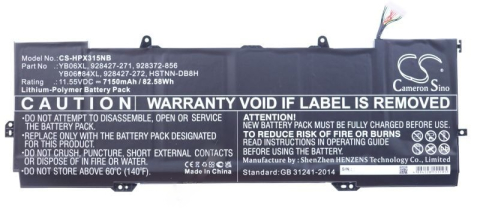 Baterii laptop - Baterie laptop compatibila COM 11,55 V pentru laptop HP YB06XL