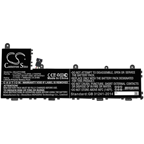 Baterii laptop - Baterie laptop compatibila COM 11,4 V pentru laptop Lenovo L17L3P54
