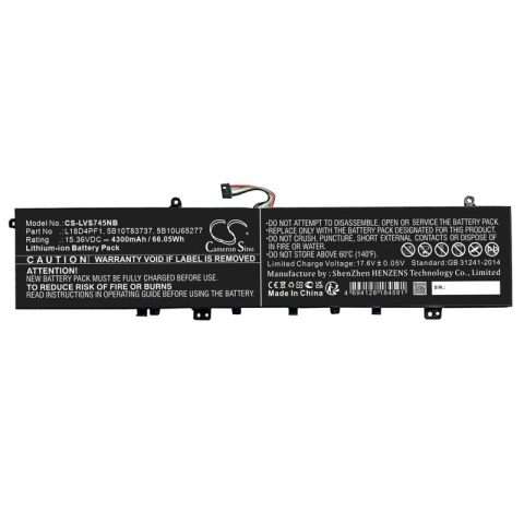 Baterii laptop - Baterie laptop compatibila COM 15,36 V pentru laptop Lenovo L18D4PF1