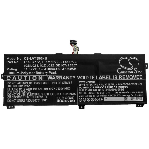 Baterii laptop - Baterie laptop compatibila COM 11,52 V pentru laptop Lenovo L18M3P72