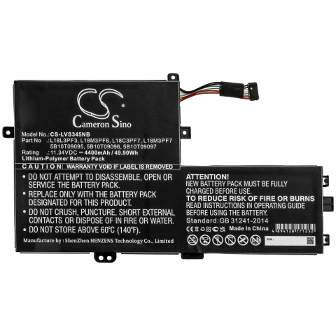 Baterii laptop - Baterie laptop compatibila COM 11,34 V pentru laptop Lenovo L18M3PF7