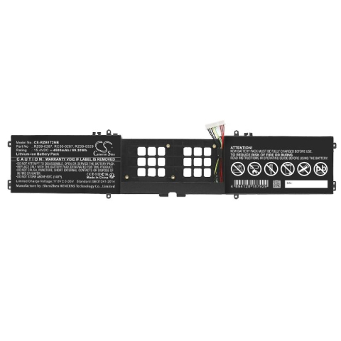 Baterii laptop - Baterie laptop compatibila COM 15,4 V pentru laptop Razer RC30-0287