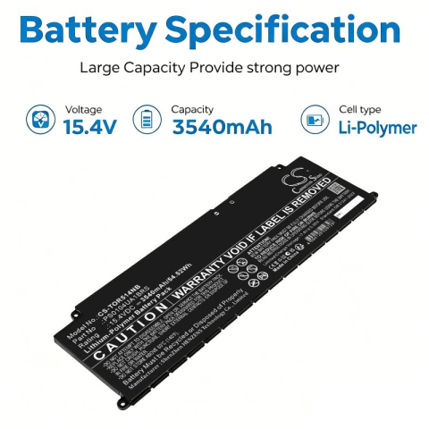 Baterii laptop - Baterie laptop compatibila COM 15,4 V pentru laptop Dynabook PS0104UA1BRS