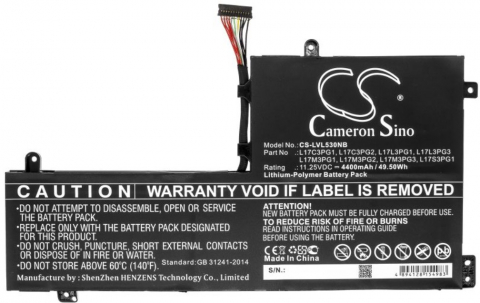 IT&C - Baterie laptop pentru Lenovo Legion Y530-15ICH Y530-15IRH Y540-17IRH Y540-15IRH Y740-15IRHg, Y545 Y6999 Y7000 Y7000P PN L17M3PG3 L17C3PG1 L17C3PG2 L17L3PG1 L17M3PG2 Li-Poly 11.25V, 4400mAh