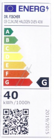 Bec halogen cuptor 300 grade, G9, T4, 40 W [2]