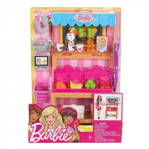 Set de joaca Standul cu alimente Barbie [0]