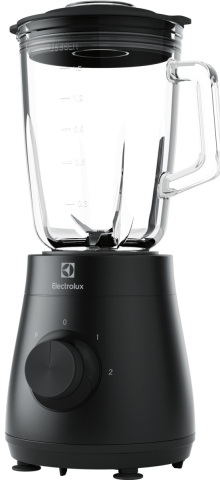 Electrocasnice mici - Blender Electrolux Create 3 E3TB1-4GG, 500W, 1.5L, Cana Sticla, 4 Lame TruFlow Inox, 3 Viteze, Pulse, Negru