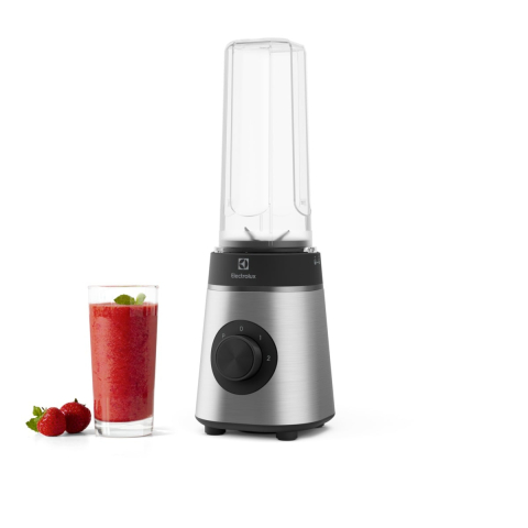 Blender Electrolux Create 4 E4SB1-4ST Compact, 0.92L, Recipient Portabil 3 in 1, Lame TruFlow, 2 Viteze, Pulse, Inox [6]