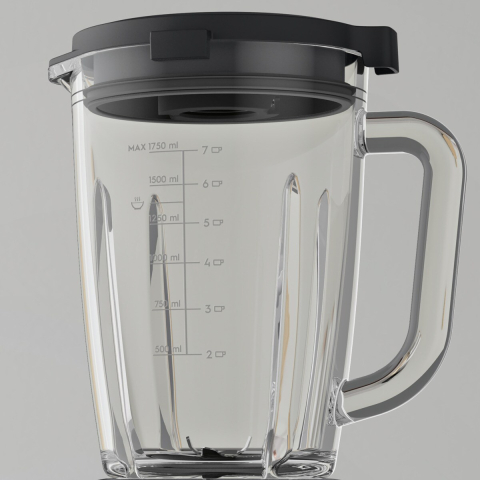 Blender Electrolux Explore 6 E6TB1-6ST, 1400W, 1.75L, Cana Sticla, Lame TruFlow, Inox [3]