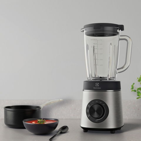 Blender Electrolux Explore 6 E6TB1-6ST, 1400W, 1.75L, Cana Sticla, Lame TruFlow, Inox [1]
