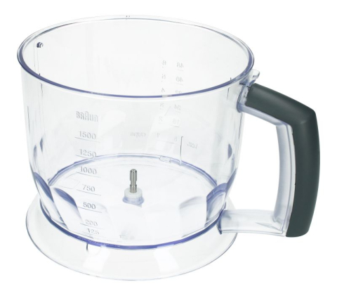 Bol tocator Braun 67051021 de 1500 ml pentru mixer vertical MultiQuick 5, 7 si 9