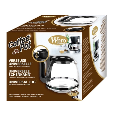 Cana cafetiera universala conica WPRO 484000000319 9/15 cesti sticla [2]