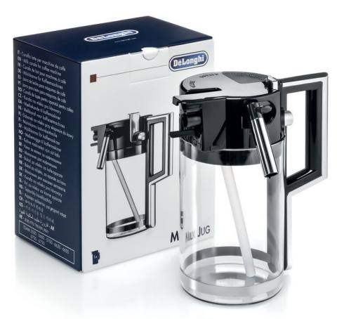 Accesorii Piese Espressoare Cafetiere - Cana de lapte DeLonghi DLSC007 5513294531 pentru espressor PrimaDonna Perfecta