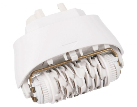 Accesorii Piese Aparate Cosmetice - Cap de epilare Braun 81533164 Wide alb cu 40 de pensete pentru epilator Silk-epil 9 si Silk-epil 7