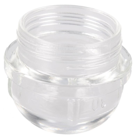 Capac sticla bec cuptor Gorenje 639157, calota rotunda 41 mm [1]