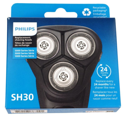 Accesorii Piese Aparate Cosmetice - Capete de ras Philips SH30/50 set 3 bucati Series 1000 2000 3000