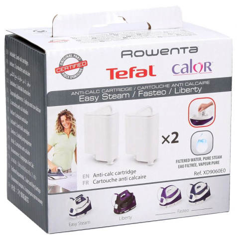Accesorii Electrocasnice Mici - Cartus anticalcar statie de calcat Rowenta Tefal Easy Steam cod XD9060E0
