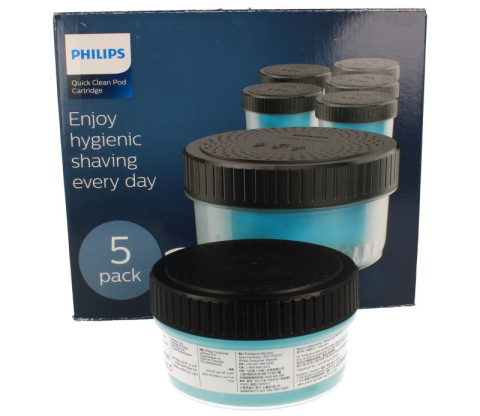 Accesorii Piese Aparate Cosmetice - Cartus curatare Philips Quick Clean Pod 6 x 160 ml CC16/50