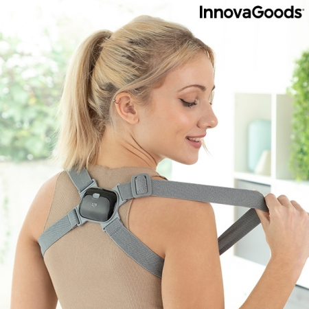 Corector de postura inteligent reincarcabil cu vibratii Viback InnovaGoods Wellness Care [1]
