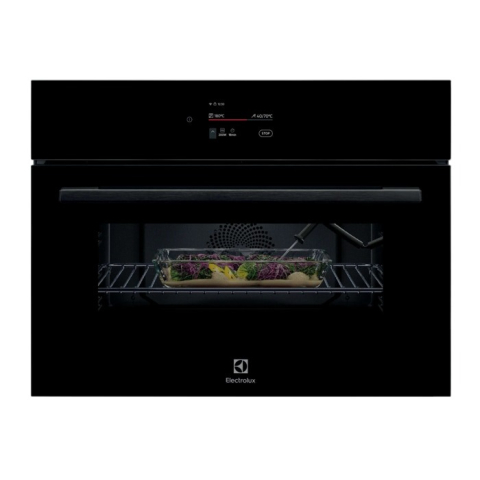 Cuptoare cu microunde - Cuptor compact incorporabil cu microunde Electrolux LVL9E2XZ CombiQuick 800 negru