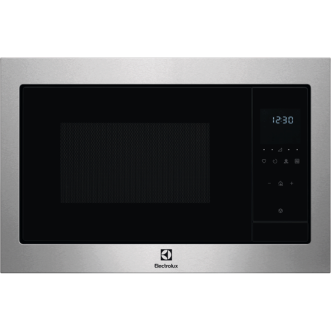 Cuptoare cu microunde - Cuptor cu microunde incorporabil cu Grill Electrolux EMS4253TBX negru