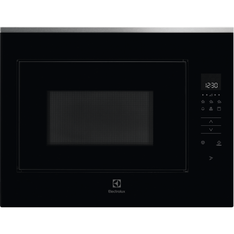 Cuptoare cu microunde - Cuptor cu microunde incorporabil cu Grill Electrolux KMFD264TEX TouchOpen negru inox