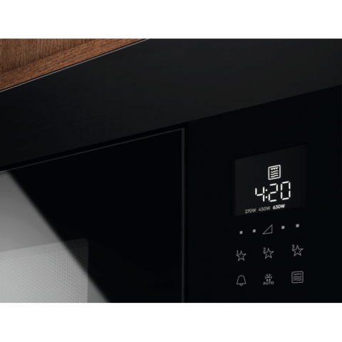 Cuptor cu microunde incorporabil cu Grill Electrolux LMF4263TET TouchOpen Matt Black [2]