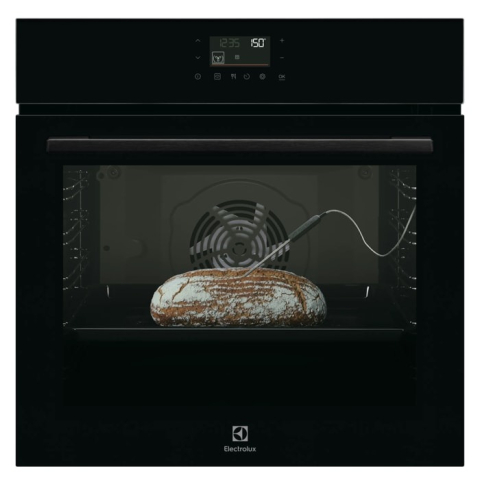 Campanie 5 ani garantie - Cuptor electric incorporabil cu abur Electrolux COD7C37Z SteamBake 72 l negru