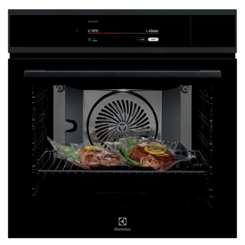Campanie 5 ani garantie - Cuptor electric incorporabil cu abur Electrolux EOA9S3SH ProAssist 900 70 l negru