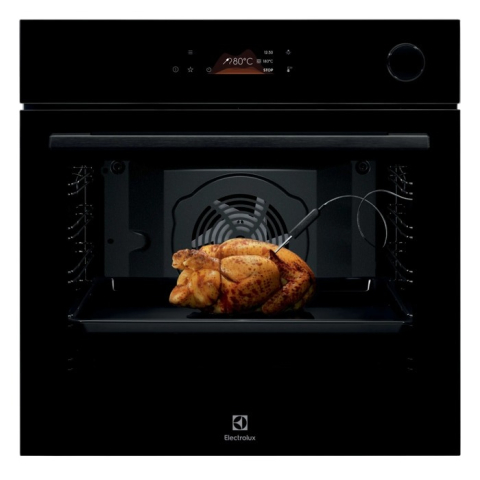 Campanie 5 ani garantie - Cuptor electric incorporabil cu abur Electrolux EOC8P39WZ SteamCrisp 700 72 l negru