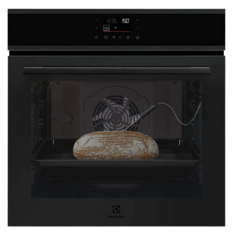 Electrocasnice - Cuptor electric incorporabil cu abur Electrolux EOD7C37E SteamBake 72 l negru mat