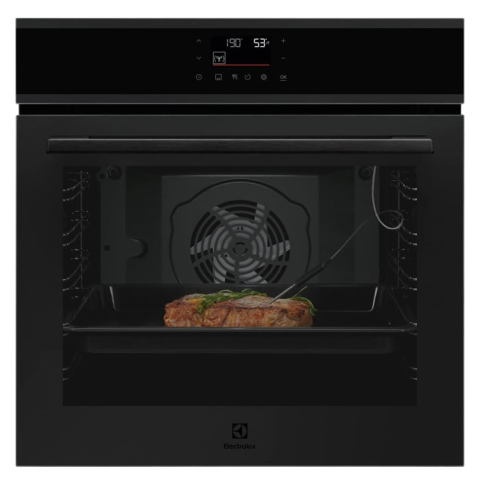 Campanie 5 ani garantie - Cuptor electric incorporabil Electrolux EOE7P86E MealAssist 700 72 l negru mat