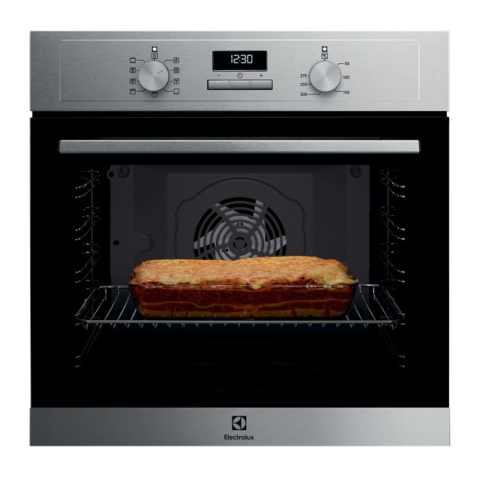 Campanie 5 ani garantie - Cuptor electric incorporabil Electrolux EOF3F00X SurroundCook 600 72 l inox antiamprenta