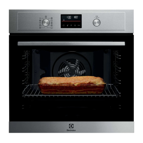 Campanie 5 ani garantie - Cuptor electric incorporabil Electrolux EOF4P56X SurroundCook 600 72 l inox antiamprenta