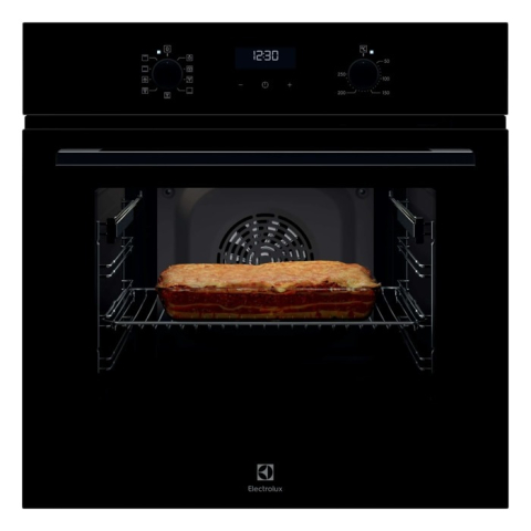 Campanie 5 ani garantie - Cuptor electric incorporabil Electrolux EOF5C50BZ SurroundCook 600 65 l negru
