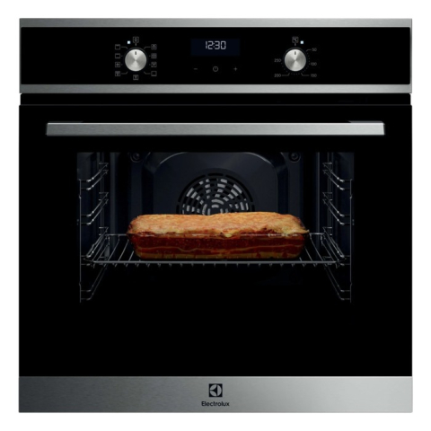 Campanie 5 ani garantie - Cuptor electric incorporabil Electrolux EOF5H40BX SurroundCook 600 65 l inox antiamprenta