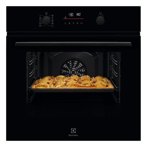 Campanie 5 ani garantie - Cuptor electric incorporabil Electrolux EOFDP46BK SurroundCook 500 65 l negru