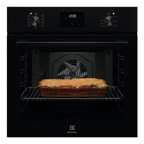 Campanie 5 ani garantie - Cuptor electric incorporabil Electrolux LOF3H10K SurroundCook 72 l negru
