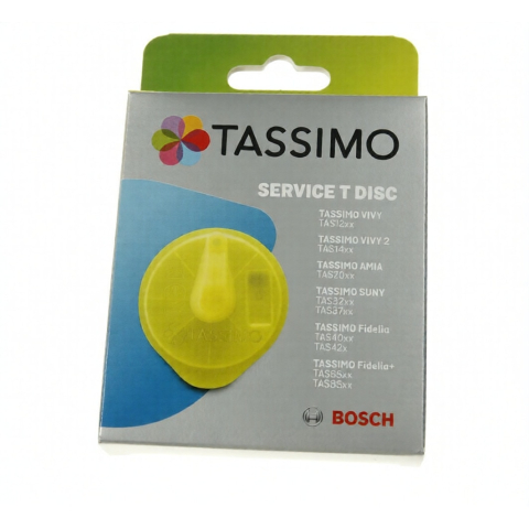 Disc Decalcifiere Service T-Disc Tassimo Bosch galben 17001490 original [1]