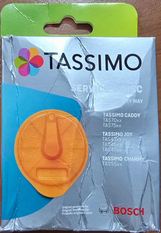 Disc Pentru Decalcifiere Bosch Tassimo Service T Disc Portocaliu 17001491 - Resigilat [3]