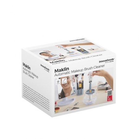 Dispozitiv automat de curatare si uscare pensule de machiaj MAKLIN Innovagoods [11]