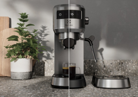 Espressor Electrolux Explore 6 E6EC1-6ST - Thermo Block, Capsule E.S.E., Inox [6]