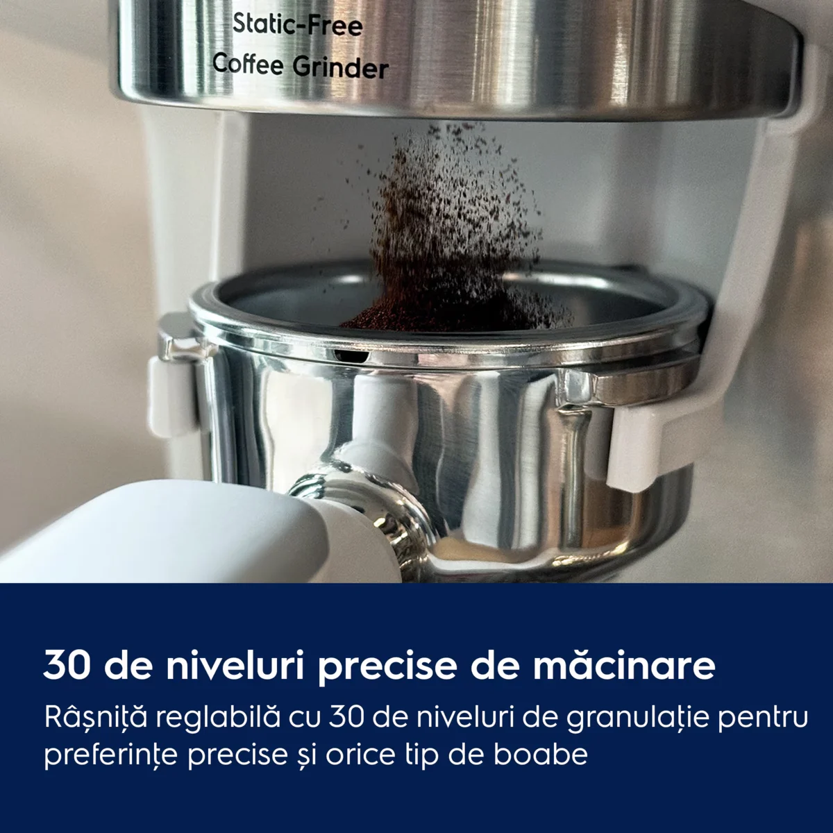 Espressor Electrolux Seria 800 E8EC1-8SW - Rasnita integrata, Dual Thermoblock, Alb scoica [5]