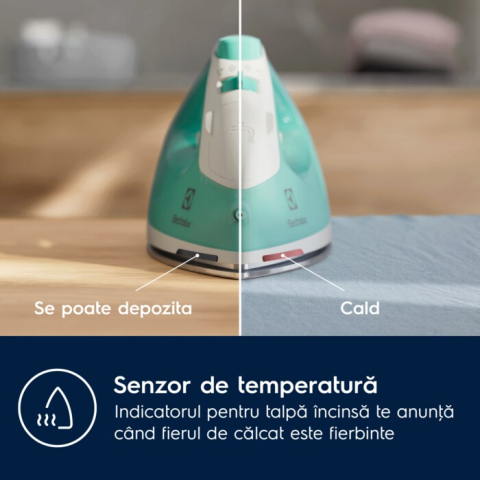 Fier de calcat cu abur Electrolux Care 500 E5SI2-2AM verde menta [6]