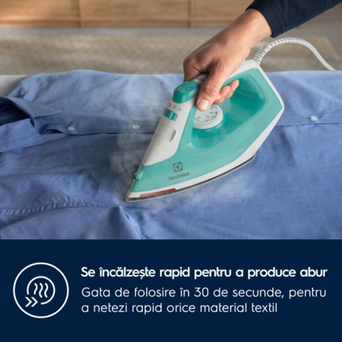 Fier de calcat cu abur Electrolux Care 500 E5SI2-2AM verde menta [5]