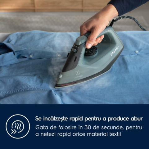 Fier de calcat cu abur Electrolux Care 500 E5SI2-6OG verde ocean [2]