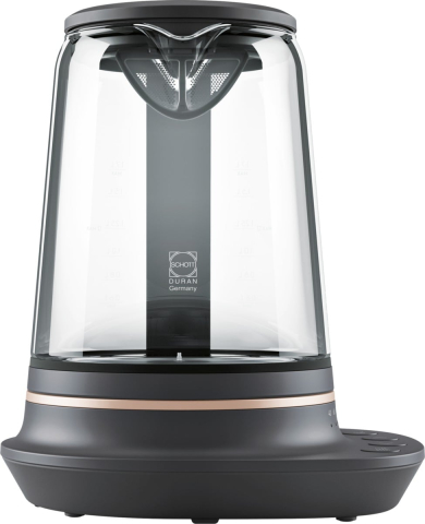 Fierbator electric Electrolux E7GK1-8BP Explore 7, 2400W, sticla, negru perlat [2]