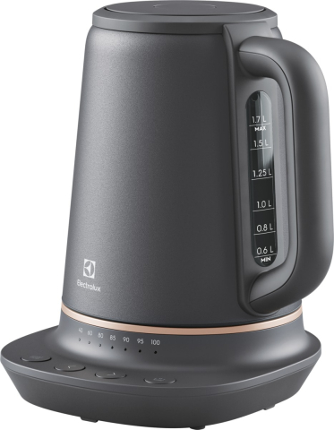 Electrocasnice mici - Fierbator electric Electrolux E7K1-6BP Explore 7, 2400W, negru perlat