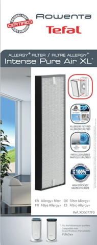 Filtre Purificatoare Aer - Filtru Allergy+ Rowenta XD6077F0 pentru purificator Intense Pure Air XL